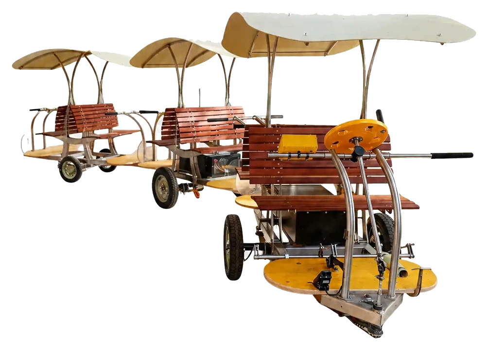 Trenus electric leisure train, view 1